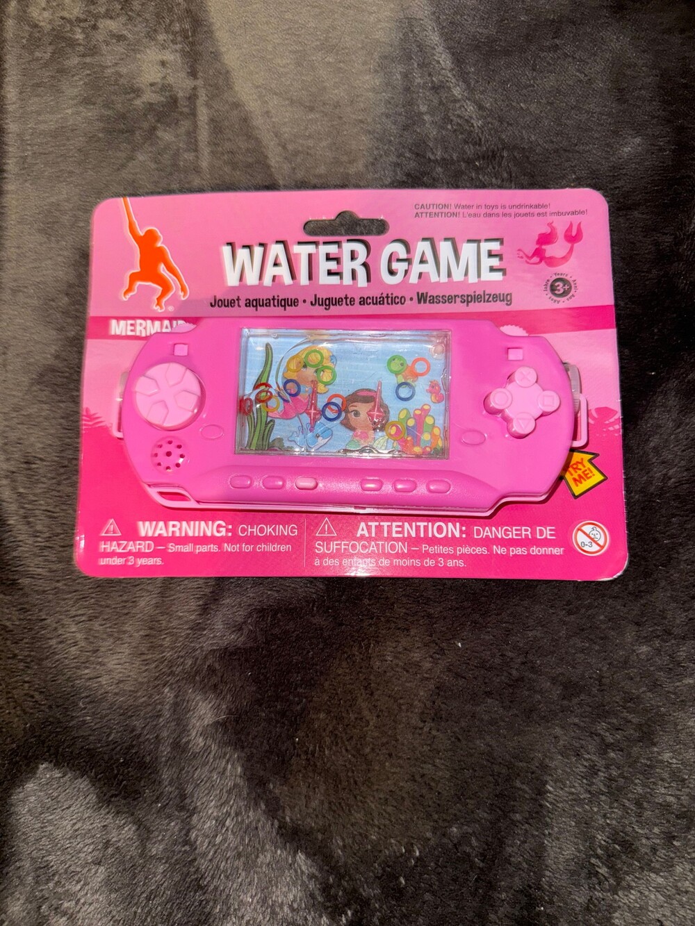 Wild Republic Mermaid Water Game 6 Inch Pink Handheld Toy